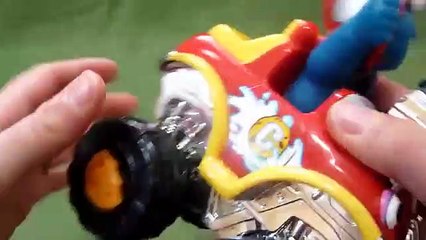 Cookie Monster Push and Go Racing Truck Car from Sesame Street 2002