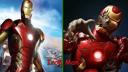 Superheroes As Zombies Version