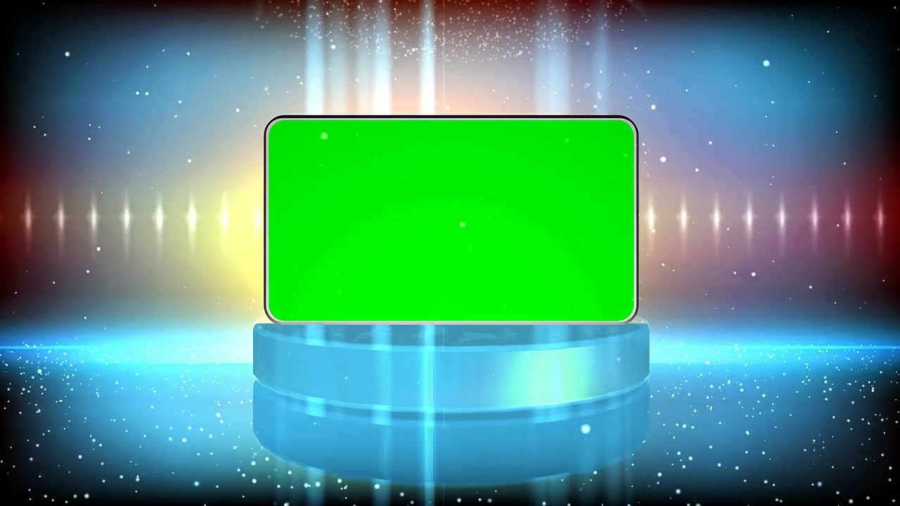 Complete 3D Slideshow - 4K Blue Stage Horizon