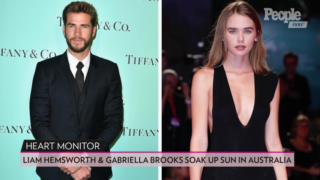 Liam Hemsworth and Girlfriend Gabriella Brooks Soak Up the Sun in Australia