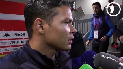 La réaction de Thiago Silva