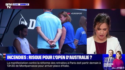 Incendies: risque pour l'Open d'Australie ? - 15/01