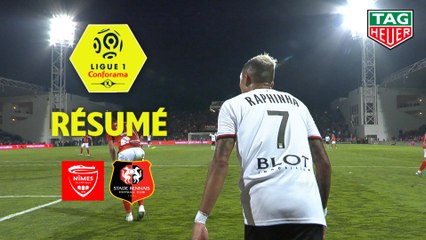 Nîmes Olympique - Stade Rennais FC (0-1)  - Résumé - (NIMES-SRFC) / 2019-20