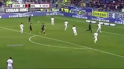 CAGLIARI - AC MILAN  GOAL BY IBRAHIMOVİC