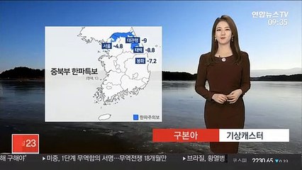 Descargar video: [날씨] 중북부 한파특보…동쪽 대기 건조주의보