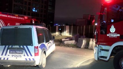 Sultangazi'de işçilerin kaldığı konteynerde yangın 1 işçi yanarak öldü