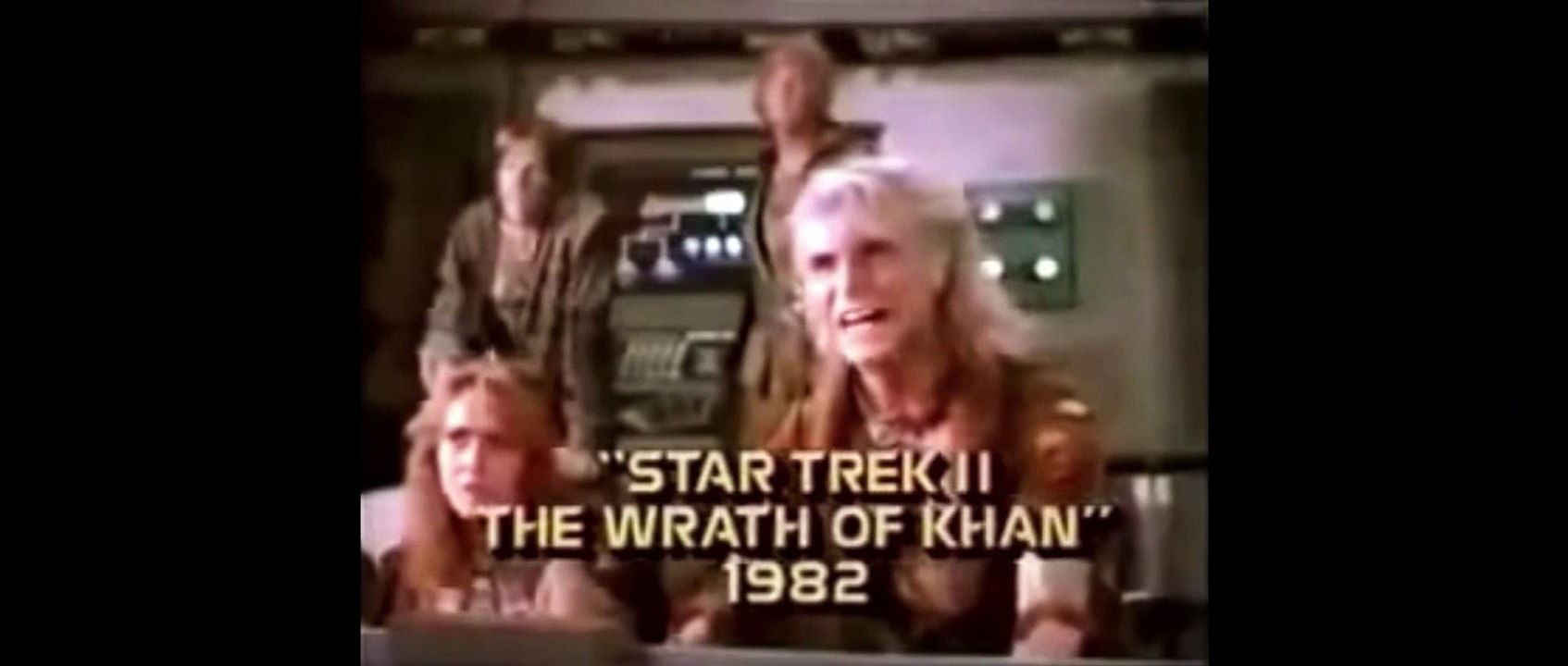 Star Trek Wrath of Khan trailer - theatrical- redone versions