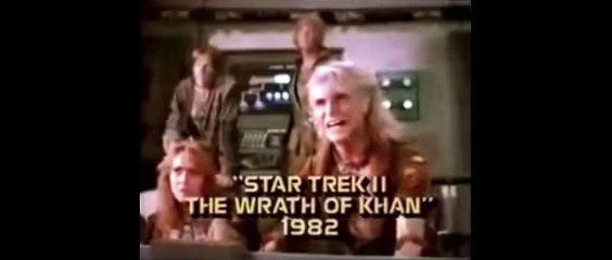 Star Trek Wrath of Khan trailer - theatrical- redone versions