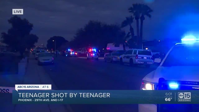 Teen accidentally shot in North Phoenix
