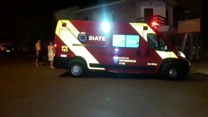 Adolescente é socorrido na Rua Manaus ao ser vítima de assalto