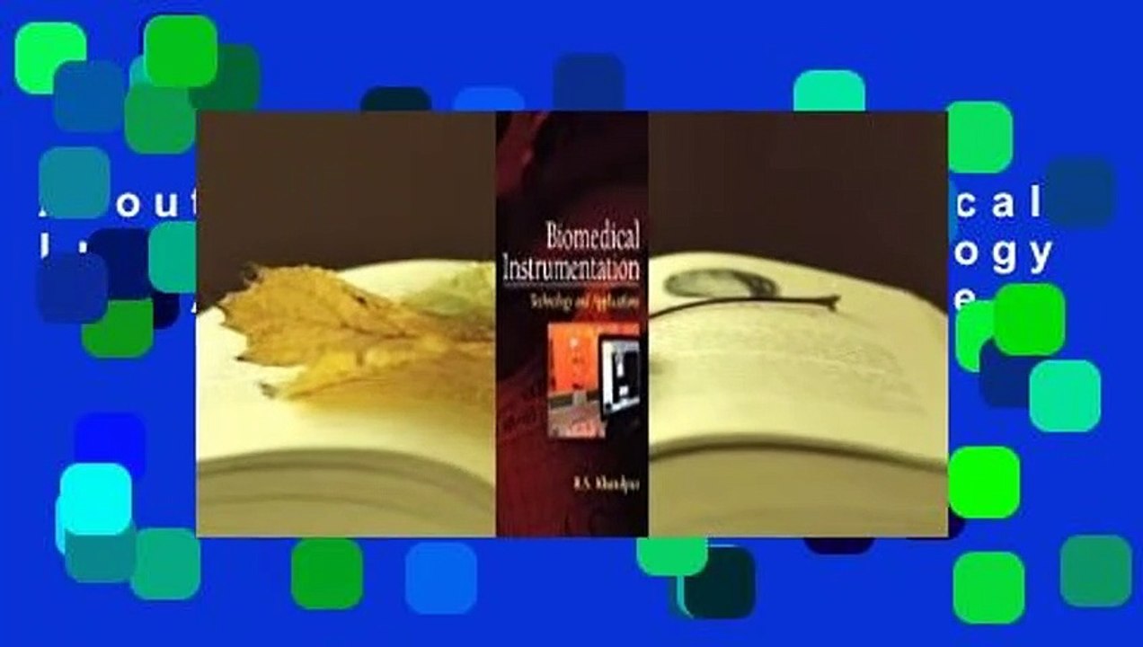 About For Books  Biomedical Instrumentation: Te...