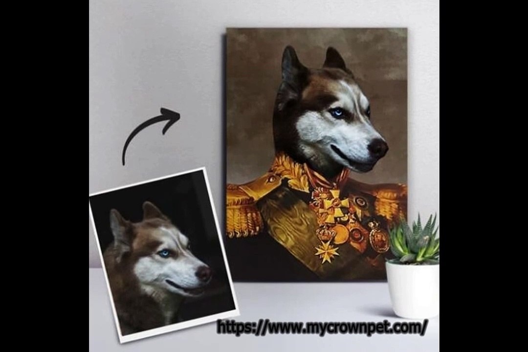 Custom Pet Portraits On Canvas