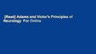 [Read] Adams and Victor's Principles of Neurology  For Online