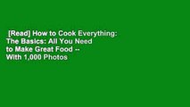 [Read] How to Cook Everything: The Basics: All You Need to Make Great Food -- With 1,000 Photos