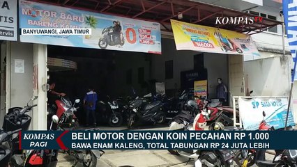 Dasar Wahyudi, Menabung Koin 1000 Rupiah Demi Beli Motor Idaman!