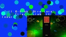 Full E-book  Directors' and Officers' Liability Insurance  For Kindle