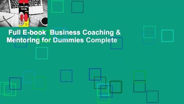 Full E-book  Business Coaching & Mentoring for Dummies Complete