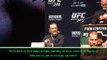 Journalist booed for asking McGregor about sexual assault investigations
