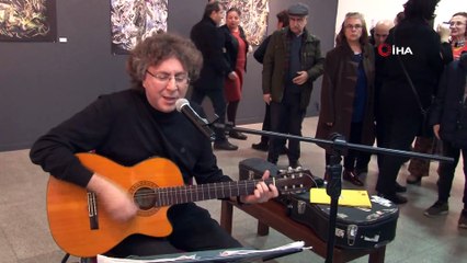 Küçükçekmece'de Nazım Hikmet sergisi açıldı