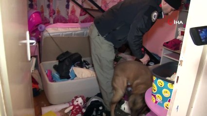 Şafak vakti dev uyuşturucu operasyonu kamerada