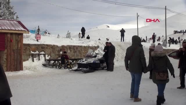 Gümüşhane zigana kayak merkezi, sömestir tatiline hazır