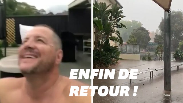En Australie, la pluie n’a jamais été autant appréciée