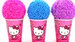 Hello Kitty Foam Clay KINDER Surprise Eggs Ice Cream Cups Minions Disney Princess