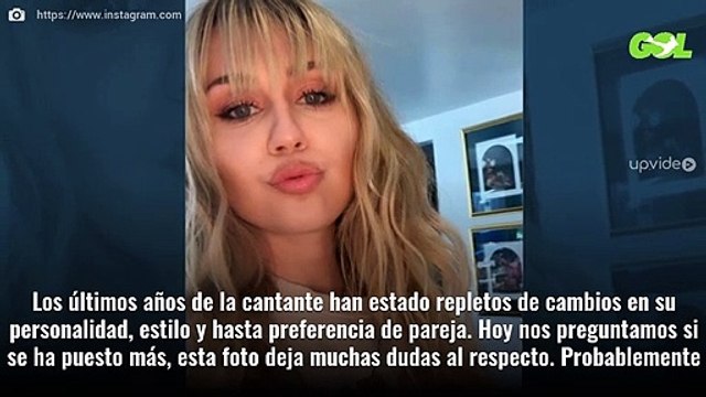 Miley Cyrus irreconocible: “¿Se ha puesto más?” Mira eso de ahí