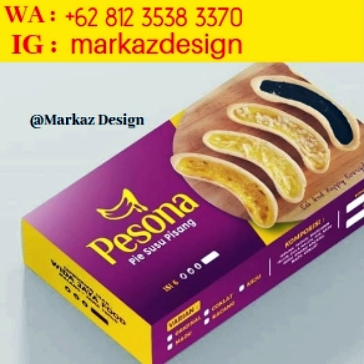 Murah, Cepat, dan Ekslusif!!! 0812-3538-3370 jasa desain logo makanan Tangerang  Markaz Design