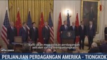 AS-Tiongkok Teken Perjanjian Perdagangan Fase Satu