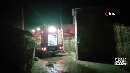 Alevlerin arasında kalan 11 yaşındaki  Merve hayatını kaybetti