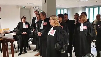 Au tribunal de Vesoul les avocats balancent leur robe