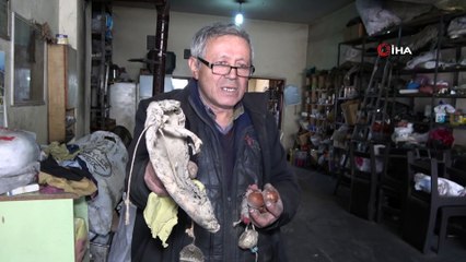 Kurtuluş Savaşından Kalma Dede Yadigarı 100 Yıllık Çarığa Gözü Gibi Bakıyor