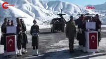 Hakkari şehitleri için tören düzenlendi