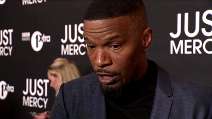 We don't start these movies to win awards Jamie Foxx on 'Just Mercy'