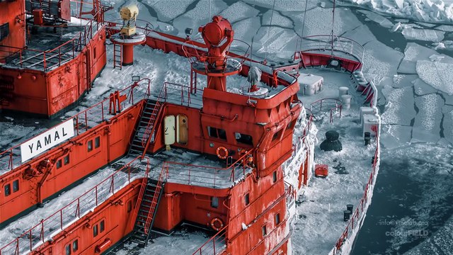 75 000 h.p. The Biggest Nuclear Icebreaker 75 000 л.с. Атомный Ледокол Ямал 2020 by musicians