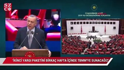 Download Video: Erdoğan: İkinci yargı paketi birkaç hafta içinde TBMM’ye sunulacak