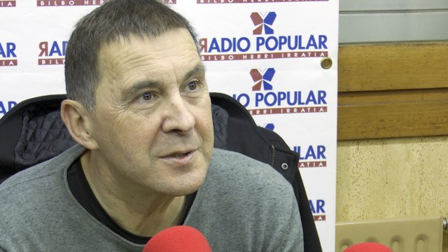 Otegi: Los presos tienen que estar en las cárceles vascas, o de alrededor ya