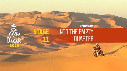Dakar 2020 - Étape 11 / Stage 11 - Into the empty quarter