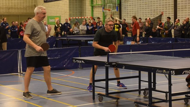Championnats provinciaux namurois de tennis de table : les épreuves des doubles (5)