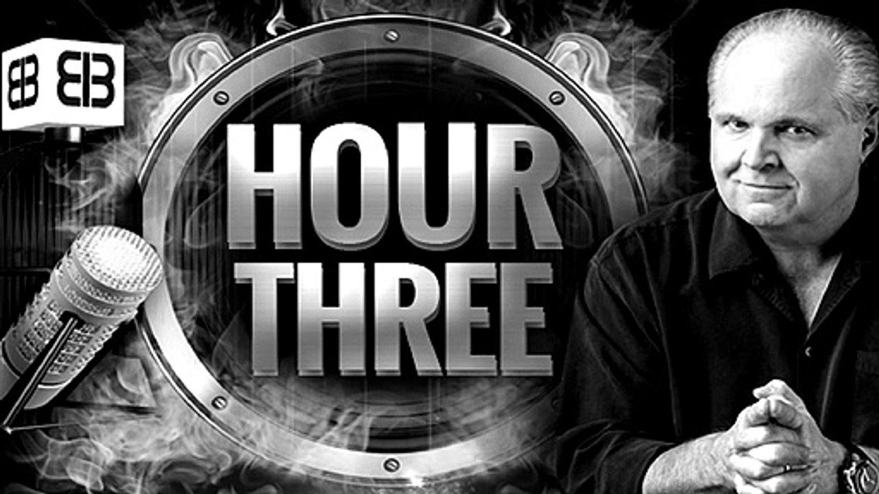 The Rush Limbaugh - Jan 15,2020 - Hour 3