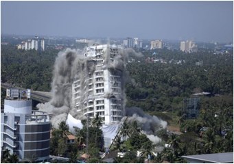 لهذا السبب فجرت الهند مُجمعين سكنيين فاخرين