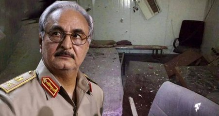 Moskova'daki ateşkes masasından kalkan Darbeci Hafter'e bağlı güçler Trablus'u vurdu