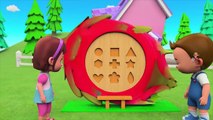 Learning Shapes for Children with Little Babies Fun Play with Dragon Fruit Shapes Toy Set 3D Video