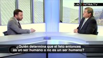 Agustín Laje da un argumento irrebatible para quienes dicen que un feto no es un ser humano