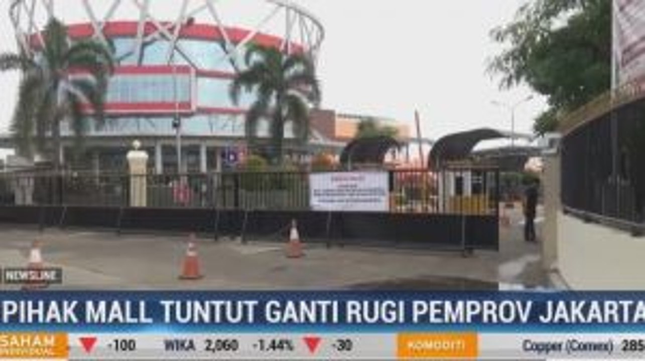 Mal Cipinang Indah Tuntut Ganti Rugi Pemprov DKI