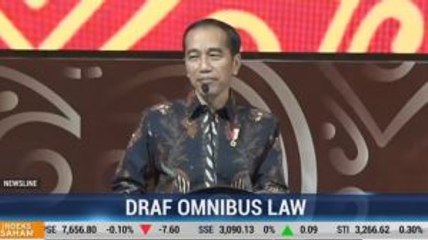 Jokowi Tantang DPR Tuntaskan Omnibus Law dalam 100 Hari