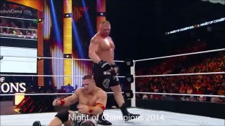 John Cena vs Brock Lesnar