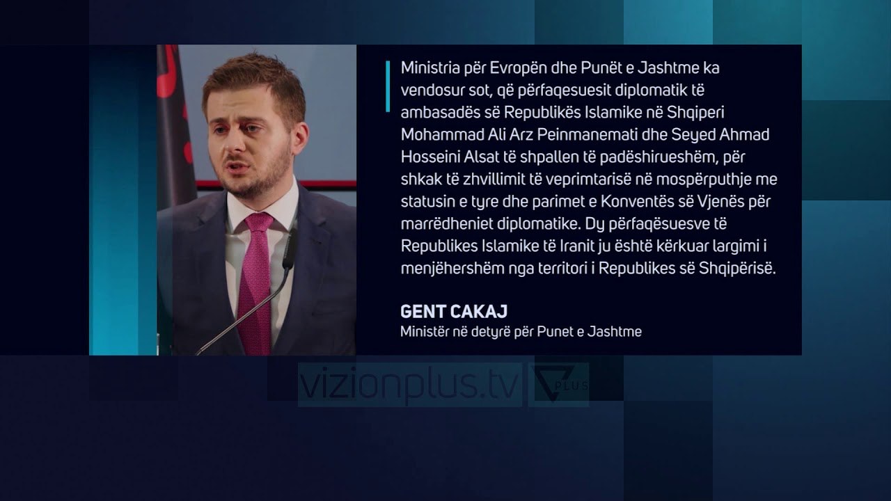 Shpallen persona të rrezikshëm dëbohen dy diplomatë iranianë - News, Lajme - Vizion Plus
