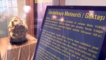 Türkiye’nin 3’cü büyük göktaşı Çorum Müzesi’nde sergilenmeye başladı